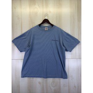 Vintage Paramount Pictures Single Stitch Embroidered Mens T Shirt XL USA Made-